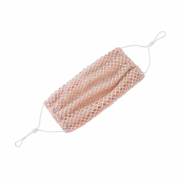 

diamond ladies crystal 15 designer mask colors grid fashion dust-proof anti-fog breathable washable reusable face masks fast shipping