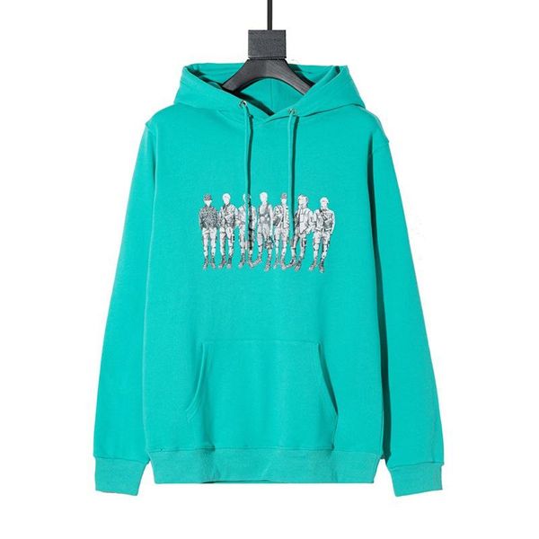 

20ss mens hoodies fashion band hoodie autumn winter men long sleeve sweaters hooded pullover clothing women sweatshirt size xs, Black