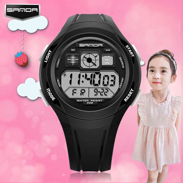 

waterproof harajuku led electronic sports sanda korean watch personalized student children's table 74mywjqm, Slivery;brown
