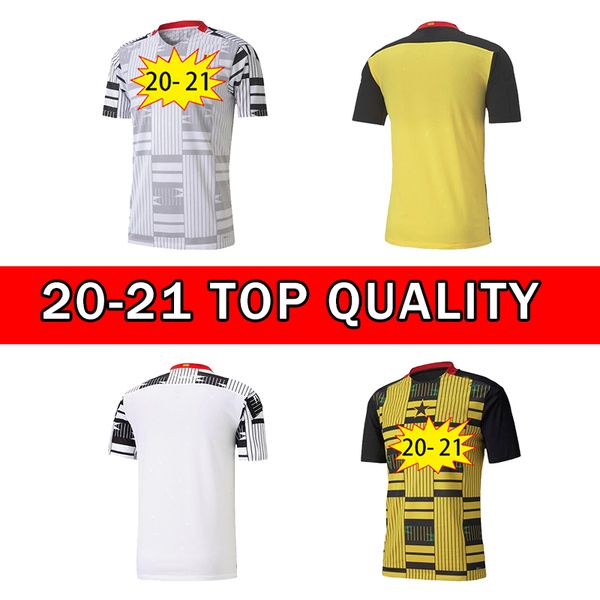 

new 2020 2021 egypt m.salah 10 salah ivory coast ghana morocco soccer jerseys 20 21 home away jersey football shirt, Black;yellow