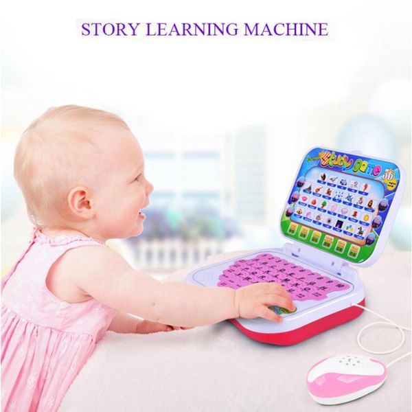 

1-4years children's learning machine toys chinese-english multifunctional early education machine kids laptoddler montessori toy