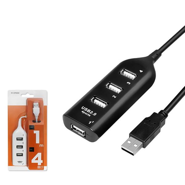 

multi usb splitter 4 port expander multiple usb power adapter usb2.0 hub for pc tablet lapcell phone