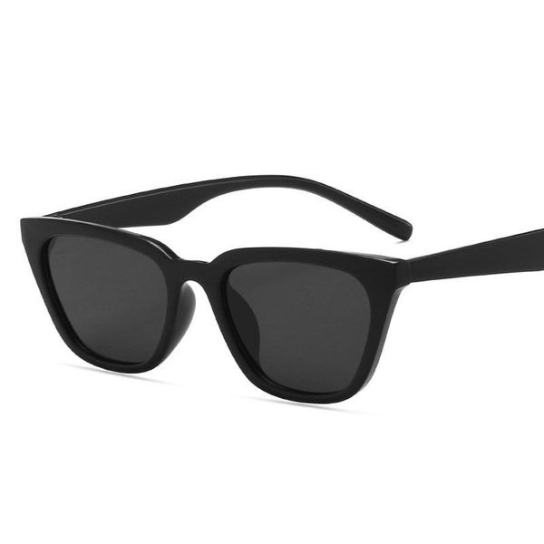 

2021 fashion cat eye sunglasses women brand designer vintage sun glasses for women fashion eyewear feminino, White;black