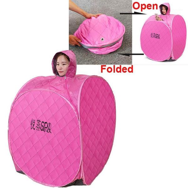 

y257 highquality steaming sauna box 1000w2.5l household sweating fumigation machine room folding steamer folding pool bathtub1