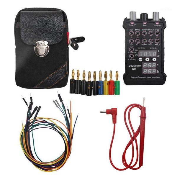 

car sensors solenoid valve simulator analog pressure sensor analog temperature sensor position obdemoto 60091