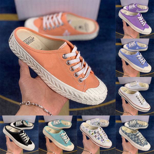 

women semi trailer ny shoes comfortable and breathable men casual half slippers