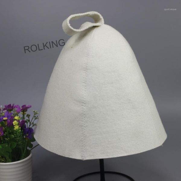 

shower caps beautiful embroidery felt hat for infrared sauna(1pcs/packing) head circumference size 70cm1