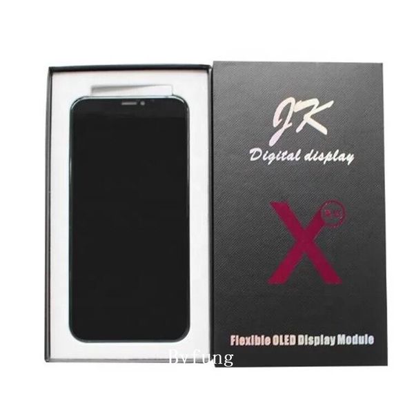 

jk soft гибкий oled жк-дисплей для iphone x жк-дисплей с сенсорным экраном digitizer complete сборка замена мобильных телефонов