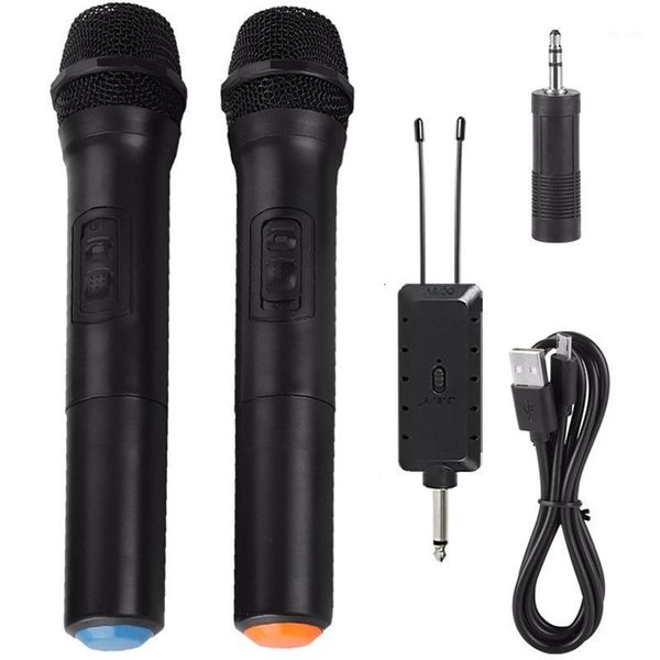 

universal vhf wireless handheld microphone with receiver for karaoke/business meeting portable microphones1