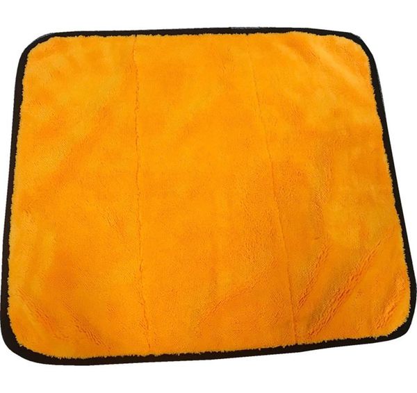 

толстые 38x45 см coral velvet автомойки полотенца microfiber car care care мойка сушилка полировка полотенце волокна очистка автомобиля ткан