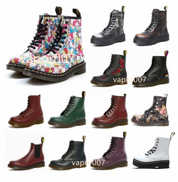 

2021 fashion designer zip detail men women womens snow boot desert boots, Black