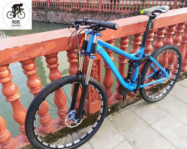 

hydraulic brakes 27speed full suspension bicicleta mountain bike 27.5x17inch mountain bicycle