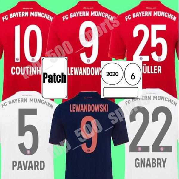 

2020 2021 men soccer jersey 20 21 home away 3rd man kits lewandowski muller hummels tolisso sane kit football shirt, Black;yellow