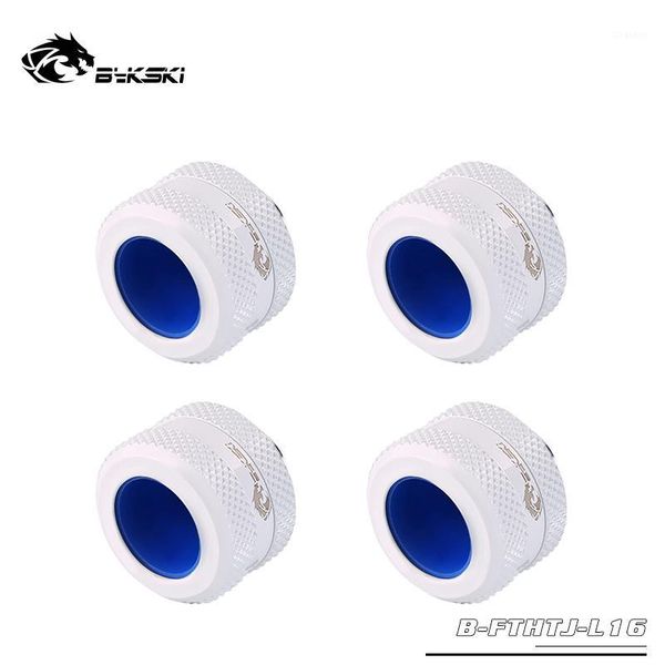 

fans & coolings 4pcs/lot bykski od 16mm hard tube hand compression fittings 12x16mm rigid pipe connector white,black,gold,red,silver,b-fthtj