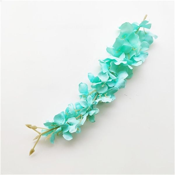 

30pcs artificial hydrangea wisteria flower for diy wedding arch background square rattan wall hanging basket can be exte 4 nhdkg