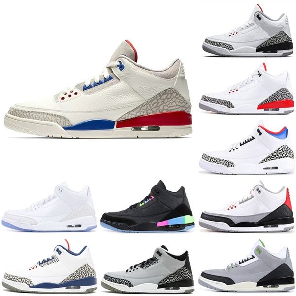 

2021 mens basketball shoes tinker jth korea - seoul pure white true blue wolf grey sneakers sports shoes size 7-13, White;red