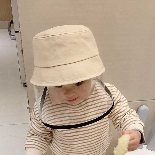 

outdoor hat children's protection fisherman's foam hat years old male protective mask cold-proof 2-8 anti-flying fisherman ewh1z