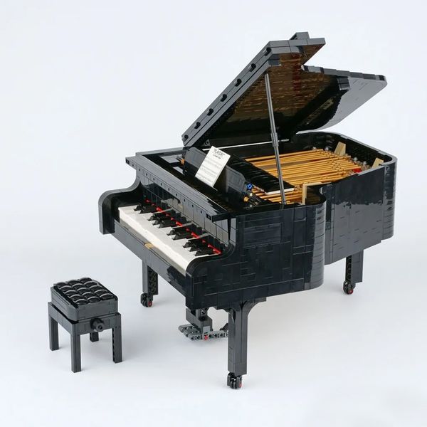 

in stock 10285 3662pcs creator ideas series grand piano building building blocks bricks toys comptible 21323