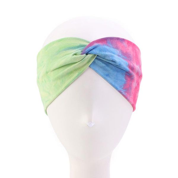 

новые галстуки хлопок повязки для женщин твист эластичные волосы для волос спортивные повязки йога тюрбан headwrap девушки аксессуары для во, Silver