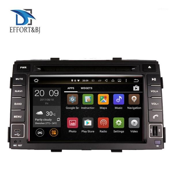 

4g android 9.0 car dvd for kia sorento 2010-2012 in dash car stereo gps nagavition headunit tape recorder multimedia player1