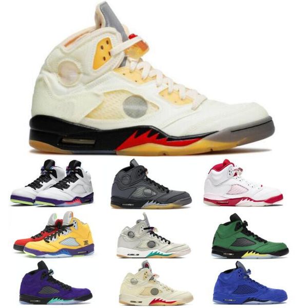 

2020 jumpman off 5 5s mens basketball shoes oregon muslin sail 3 what the alternate grape pink blue suede women trainers sne