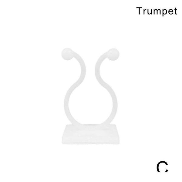 

5/10/20pcs plant climbing wall fixture clip invisible wall vines fixture wall sticky hook holder plant climbing jllkho
