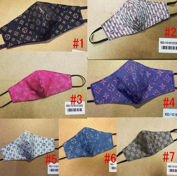 

7 breathable style washable popular letter face printed mask print reusable sunproof anti-dust mouth-muffle cycling spor