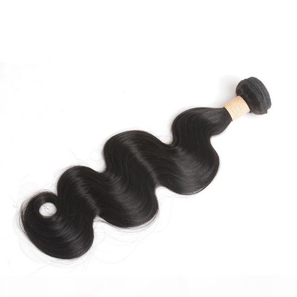 

malaysian unprocessed human hair extensions 2 bundles with 13x6 lace frontal with baby hair 3 pieces lot body wave bundles with 13*6 frontal, Black;brown