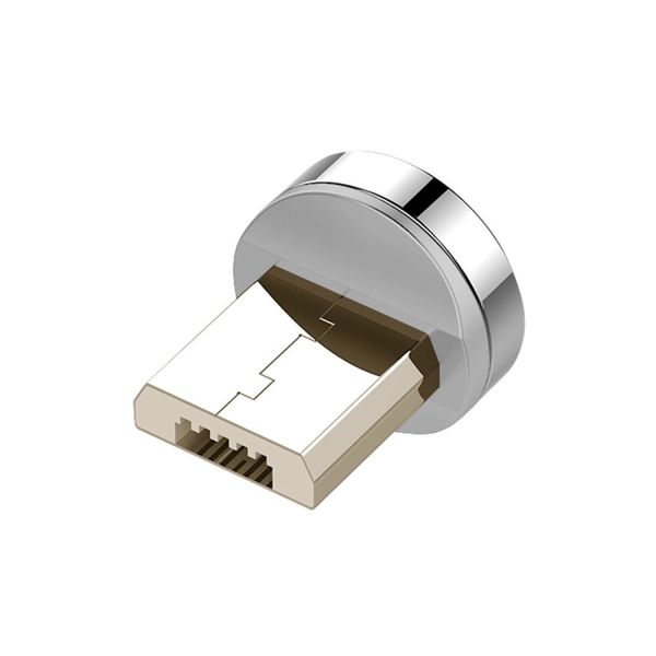 

3a micro usb zinc alloy magnetic charging head