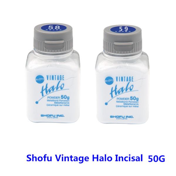 

shofu halo incisal porcelain powder 50g, Silver;gold