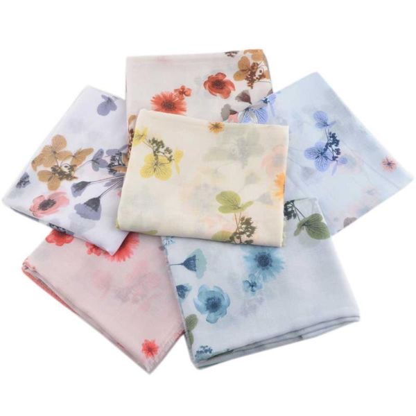 

scarves women 2021,cotton silk flower scarf,korean style,shawls and scarves,muslim floral hijab,wrap,spring summer scarf,cape, Blue;gray