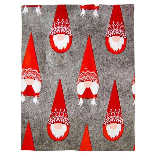 

santa claus cartoon cute throw blanket portable soft bedspread microfiber flannel blankets for beds