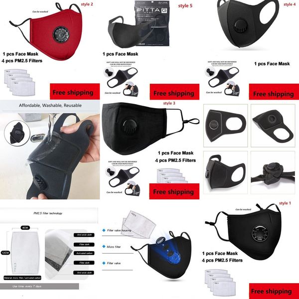 

a0zvh pm2.5 breather face 2 anti k fabric valve n 95 mask with suede filter mouth masks dust du vyc0 2v35y