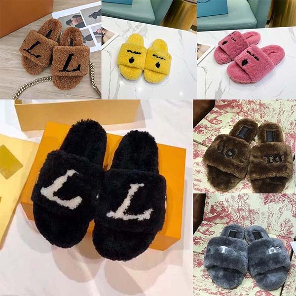 

designer slippers ladies sandals foam running for indoor l with straw rubber material stylish luxury slippers box, Black