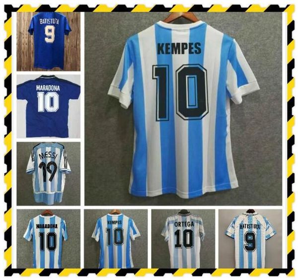 

argentina 86 retro maradona 94 argentina copa america 78 vintage classic messi soccer jersey aguero dybala icardi football shirt, Black;yellow