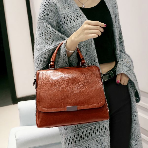 

new purse shoulder female purses famous brands genuine leather bag ladies crossbody bags of messenger crocodile t12
