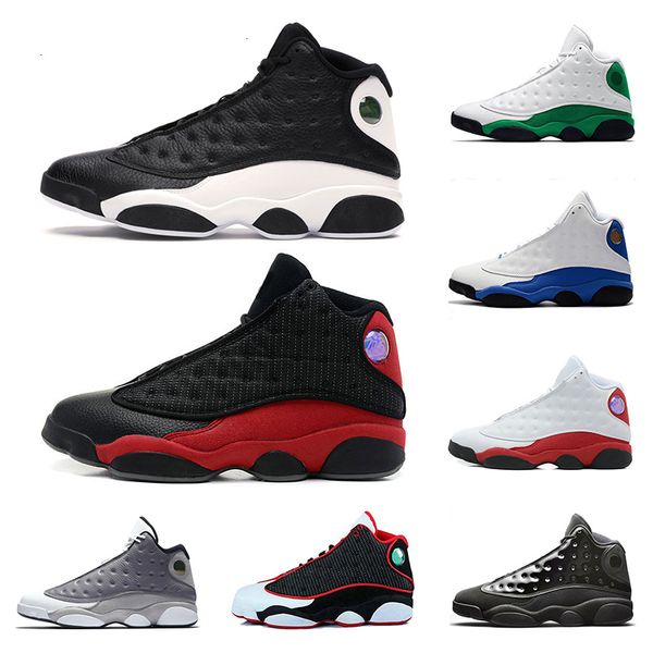 

новые 13 13s мужские баскетбольные обувь соперники реверс у него есть игра разведка cap и pown island green mentrainer спорт