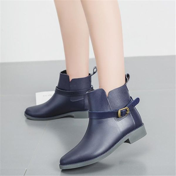 

boots 2021 women men genuine leather winter couple ankle casual lace up ladies fashion shoes black botas mujer