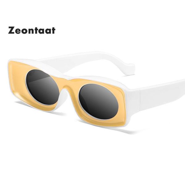 

sunglasses vintage rectangle women men brand designer fashion funny square sun glasses gafas de sol mujer, White;black