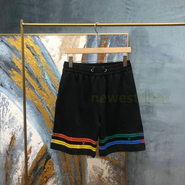 

2020 new summer designer shorts fashion style brand shorts mens color casual short pants letter print short trousers joggers, White;black
