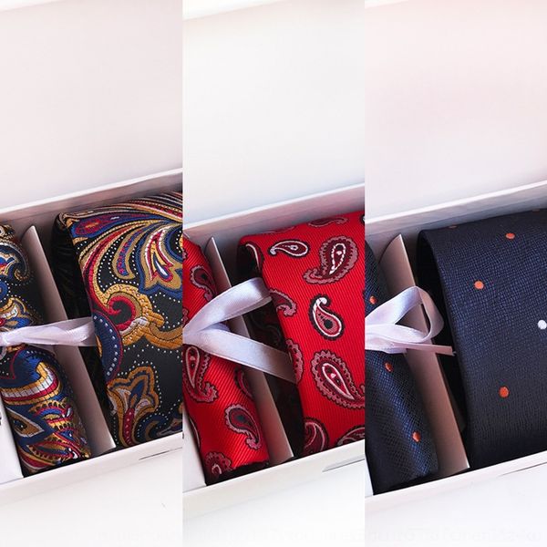 

pzb0 wedding colors classic 8 cm silk for mannecktie tie luxury striped business neck tie suit cravat 52 box party tie men gift, Black;blue