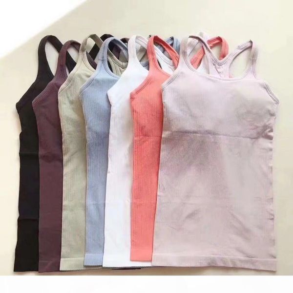 

114 fashion ebb to yoga street tank women yoga vest tank sports fitness tank yoga running gym jogging vest camis yogaworld, White