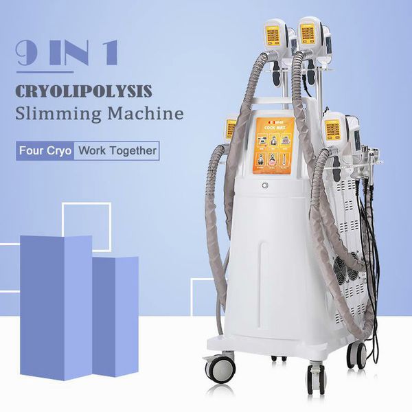 

medical grade most popular cryolipolysis fat ing slimming machine cryotherapy ultrasound two handles can work together#009