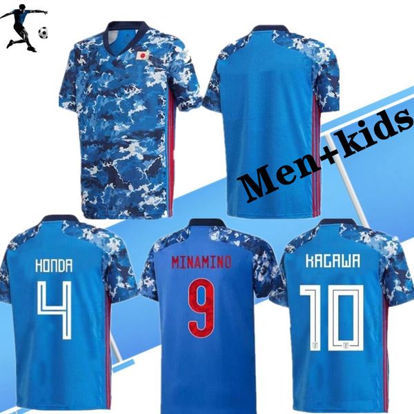 

men and kids kit 2021 ja pan home soccer jersey national team atom kagawa endo okazaki nagatomo hasebe kamamoto 2020 football shirt, Black;yellow