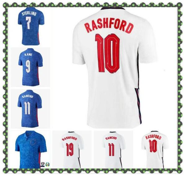 

2020 rashford kane soccer jersey 2021 kane sterling vardy rashford dele 20 21 sancho abraham football shirt men + kids kit uniforms, Black;yellow
