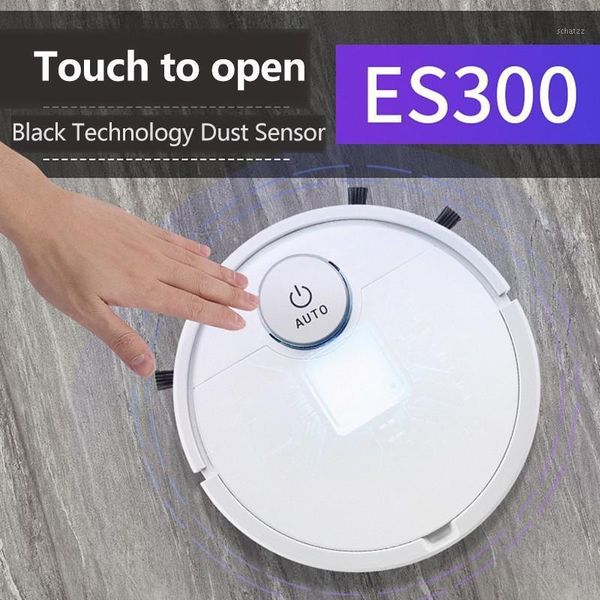 

3 in1 usb recharging robot vacuum cleaner touch auto sweeping poweful suction pet hair home dry wet mopping auto cleaning robot1