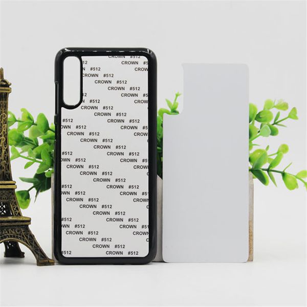 Leere 2D-Sublimations-TPU-PC-Handyhüllen für iPhone 14 Plus 13 Mini Pro Max Samsung A51 A71 S20 Note20 Ultra S22 S22Ultra S21Plus mit Aluminiumeinsätzen