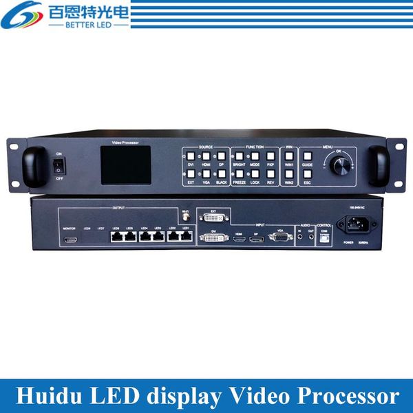 

display huidu hd-vp620 hd-vp820 led video processor + sending card 2 in 1