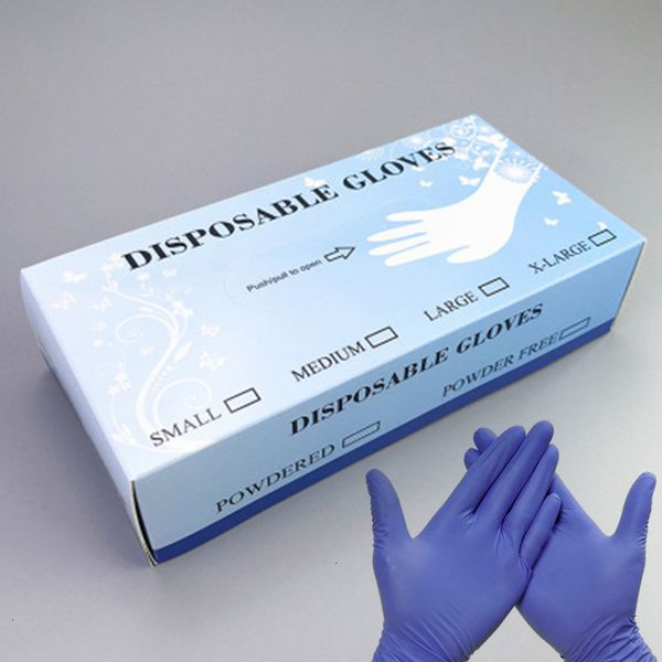 

home 1000pcs cleaning disposable kitchen nitrile disposable gloves protective gloves food cleaning glove garden household gloves