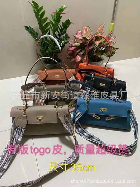 

guangzhou fashion trend head layer cattle leather kelly women's single shoulder bag